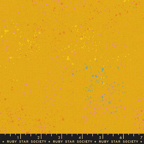 Speckled Canvas By Rashida Coleman-Hale of Ruby Star Society For Moda Goldenrod