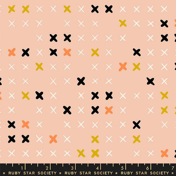 Spooky Darlings Frankenstitches By Ruby Star Society For Moda Peach Blossom