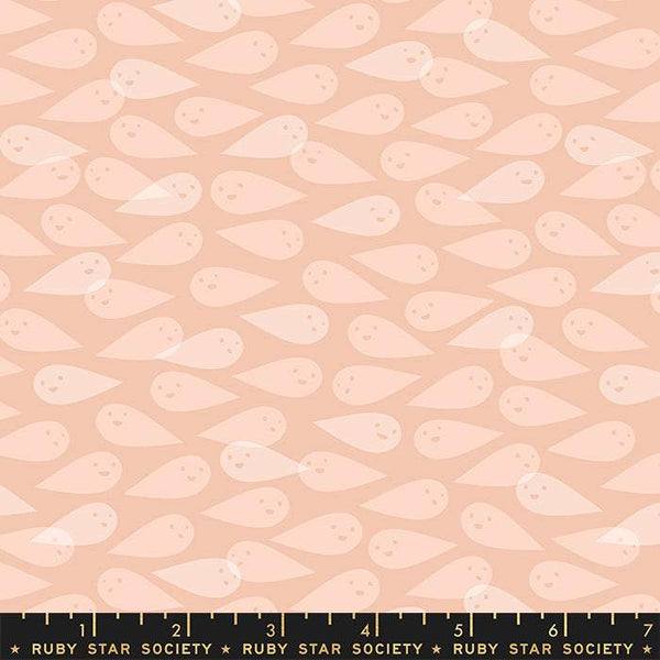 Spooky Darlings Ghosties By Ruby Star Society For Moda Peach Blossom