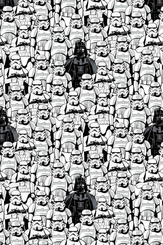 Star Wars Crowds - Crowd Trooper White / Black