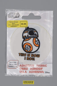 Star Wars Fabric Badge BB-8