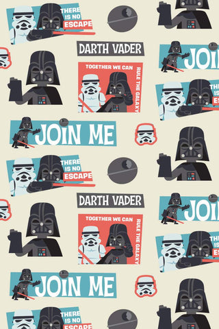 Star Wars Vader Spotlight Mid-Century Empire Cream