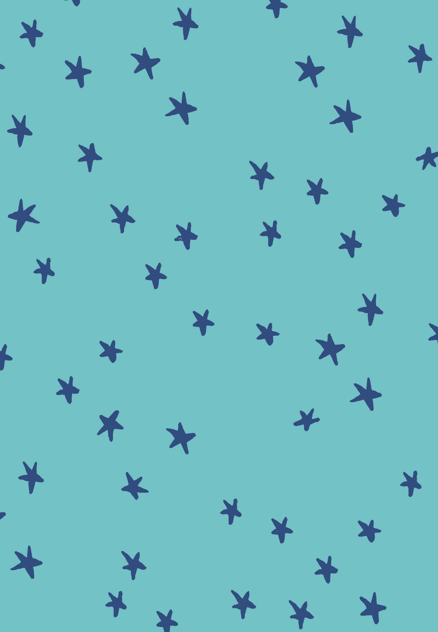 Starry Wideback Sateen By Alexia Marcelle Abegg Of Ruby Star Society For Moda Turquoise