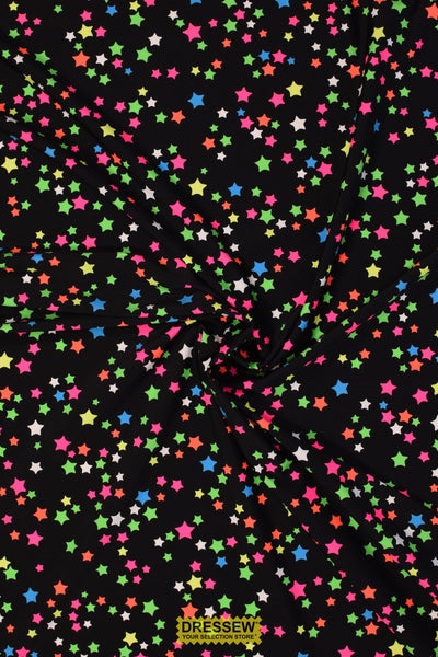 Stars Lycra Black / Multi