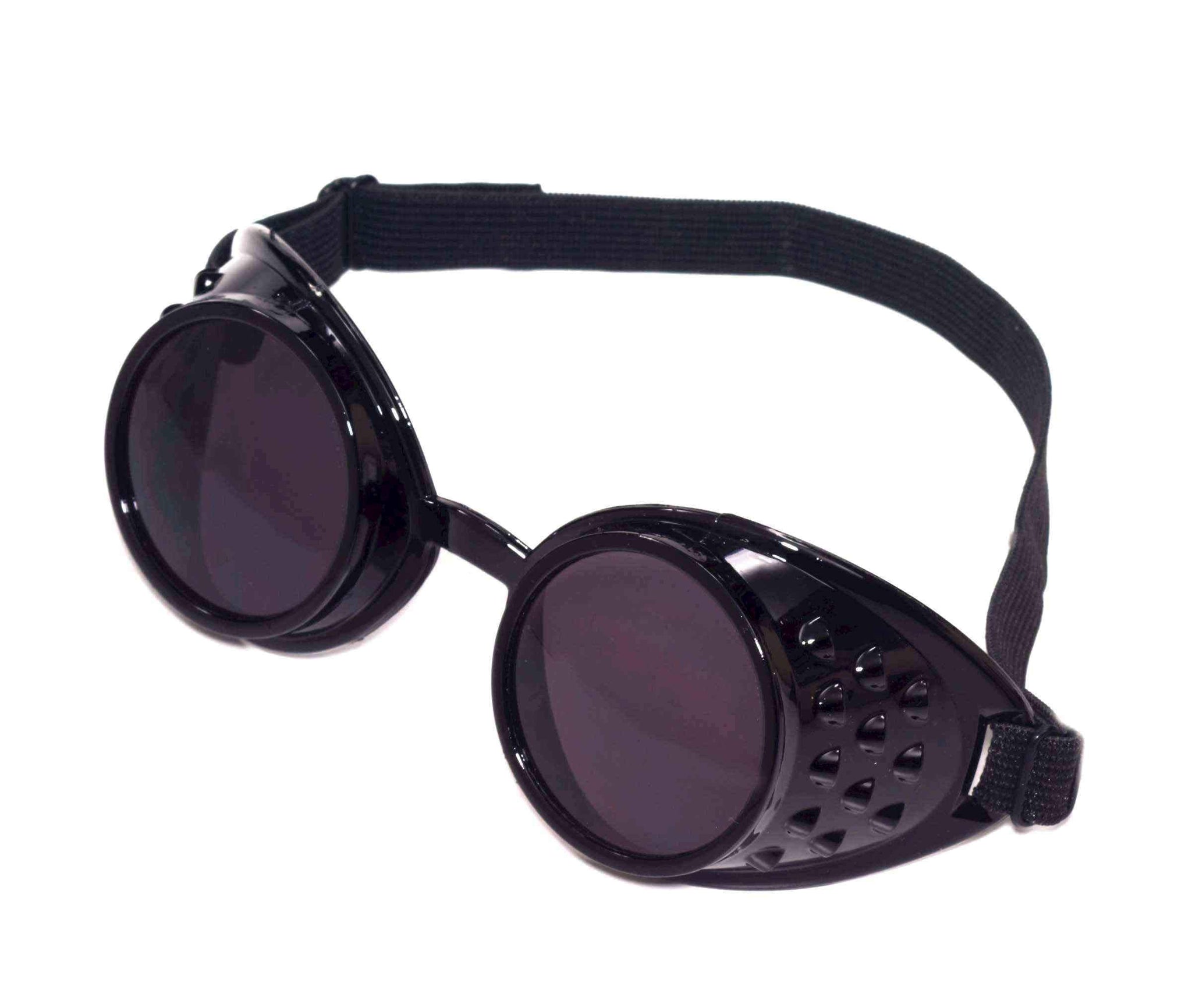 Steampunk Goggles Black