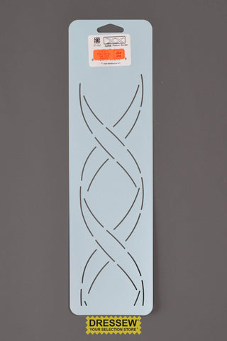 Stencil Ribbon Border