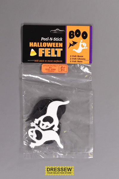 Stick-On Felt Boo