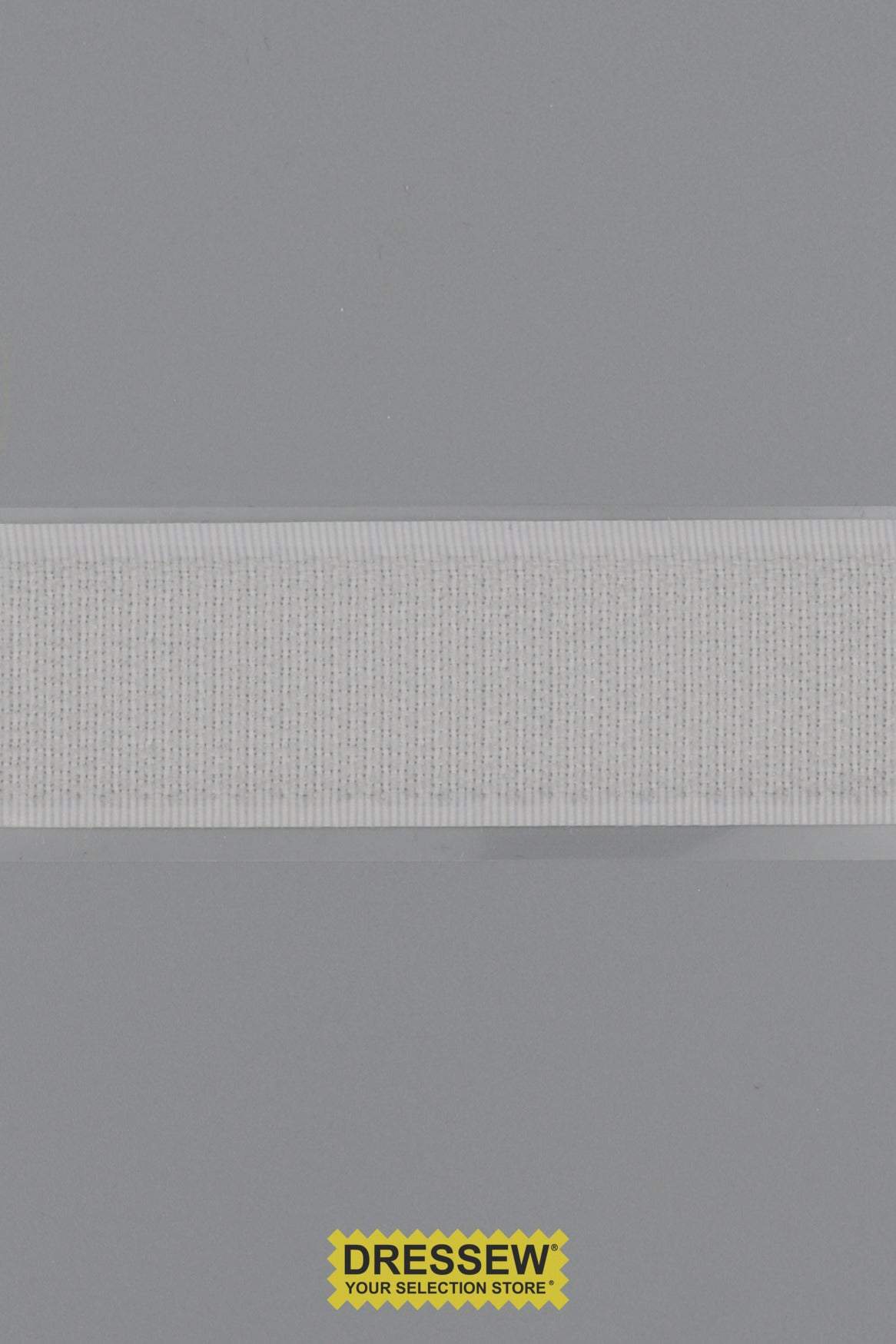 Stick-On Hook Tape 25mm (1") White