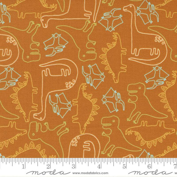 Stomp Stomp Roar Dino Sketch By Stacy Iest Hsu For Moda Lava