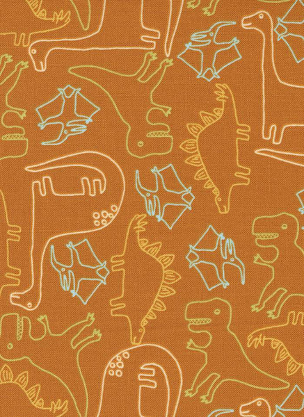 Stomp Stomp Roar Dino Sketch By Stacy Iest Hsu For Moda Lava