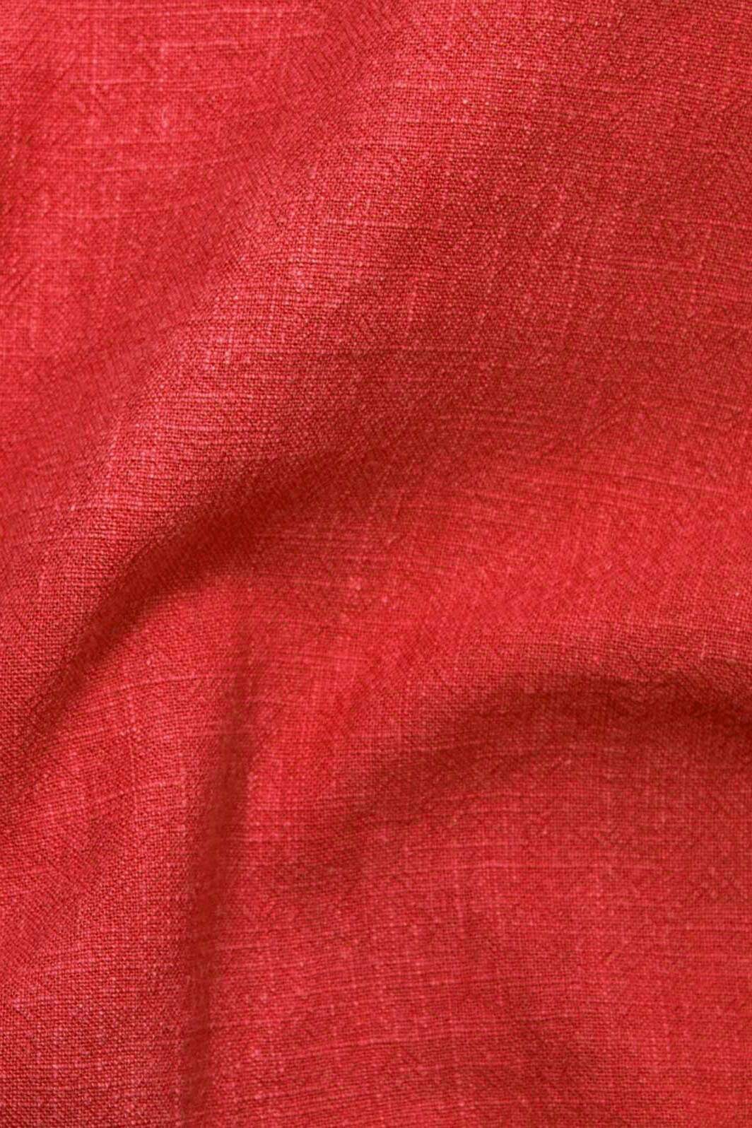 Stonewashed Ramie Red