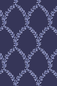 Strawberry Fields Laurel By Rifle Paper Co. Navy