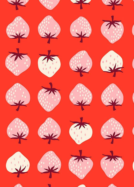 Strawberry Rows By Kimberly Kight Of Ruby Star Society For Moda Lollipop