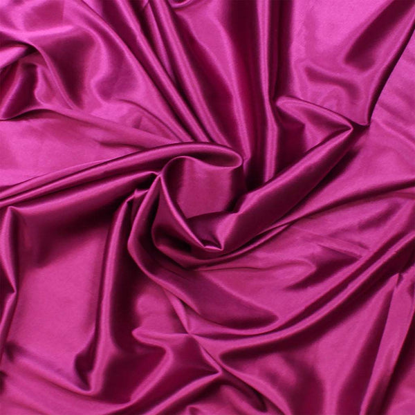 Stretch Charmeuse Dark Fuchsia
