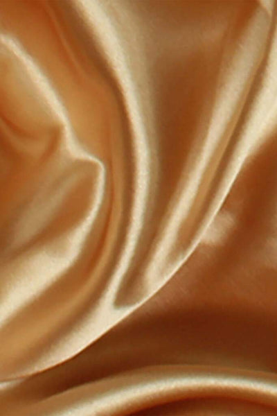 Stretch Charmeuse Peach Gold