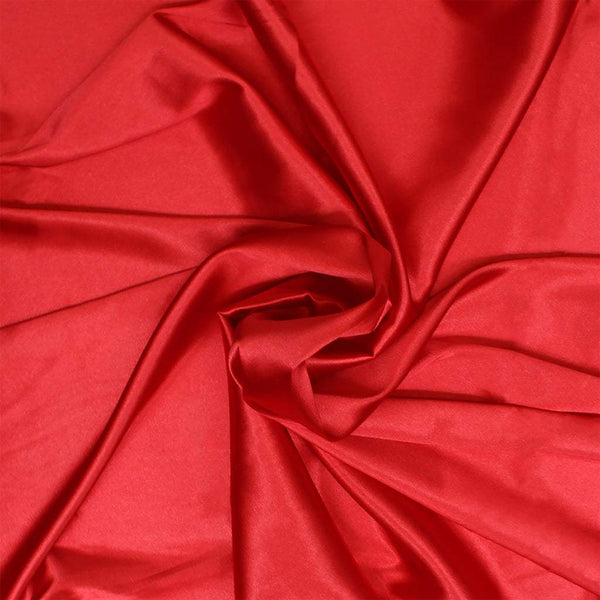 Stretch Charmeuse Red
