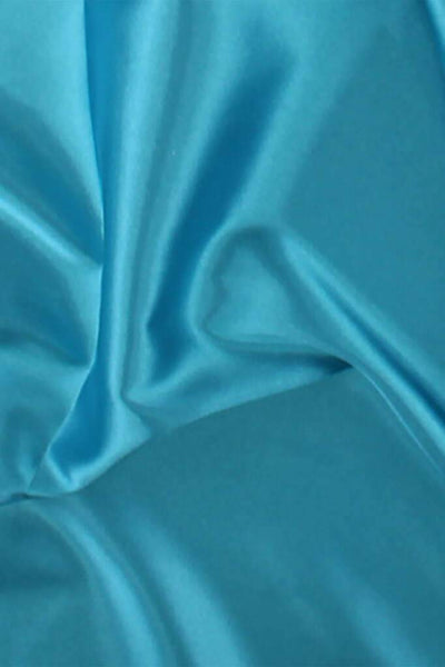 Stretch Charmeuse Turquoise