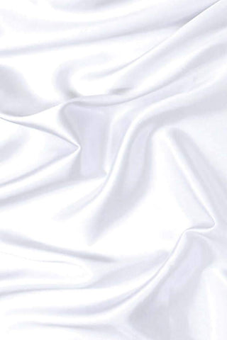 Stretch Charmeuse White