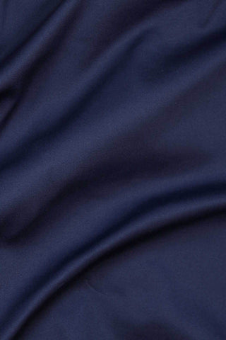 Stretch Cotton Sateen Nautical