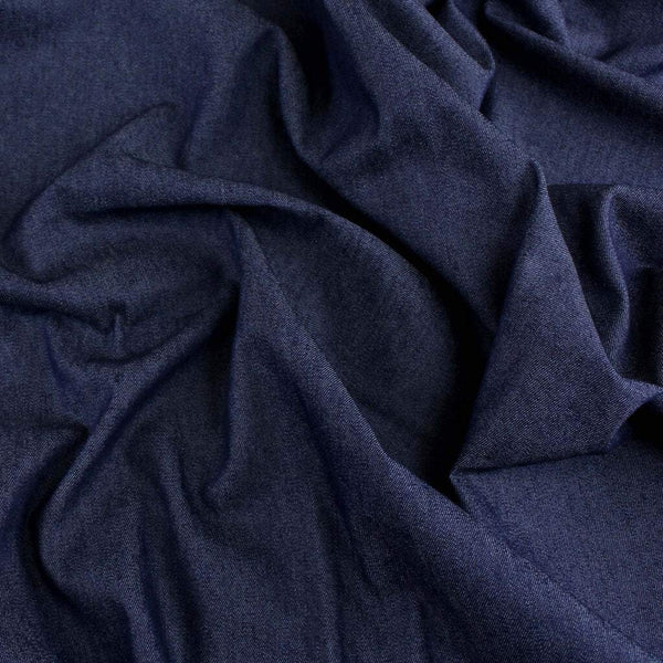 Stretch Denim Dark Blue