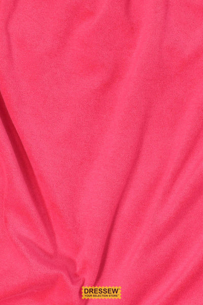 Stretch Fine Terry Fuchsia