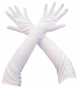 Stretch Gloves White