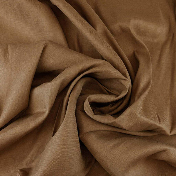 Stretch Linen Blend Camel