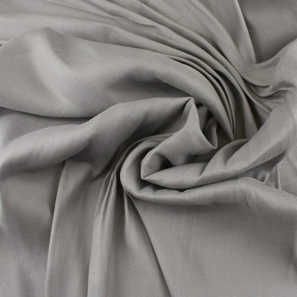 Stretch Linen Blend Grey