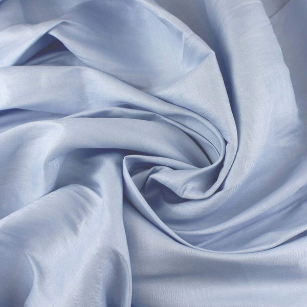 Stretch Linen Blend Light Blue