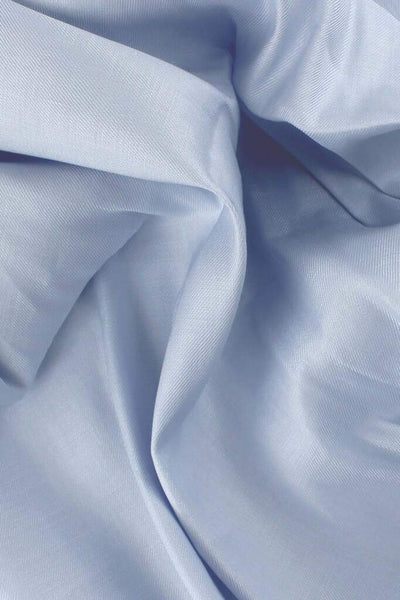 Stretch Linen Blend Light Blue