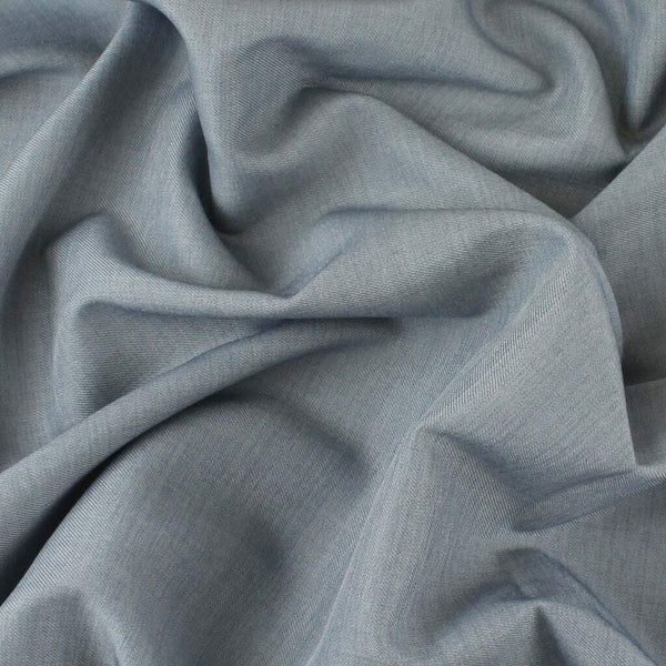 Stretch Twill Suiting Slate Grey
