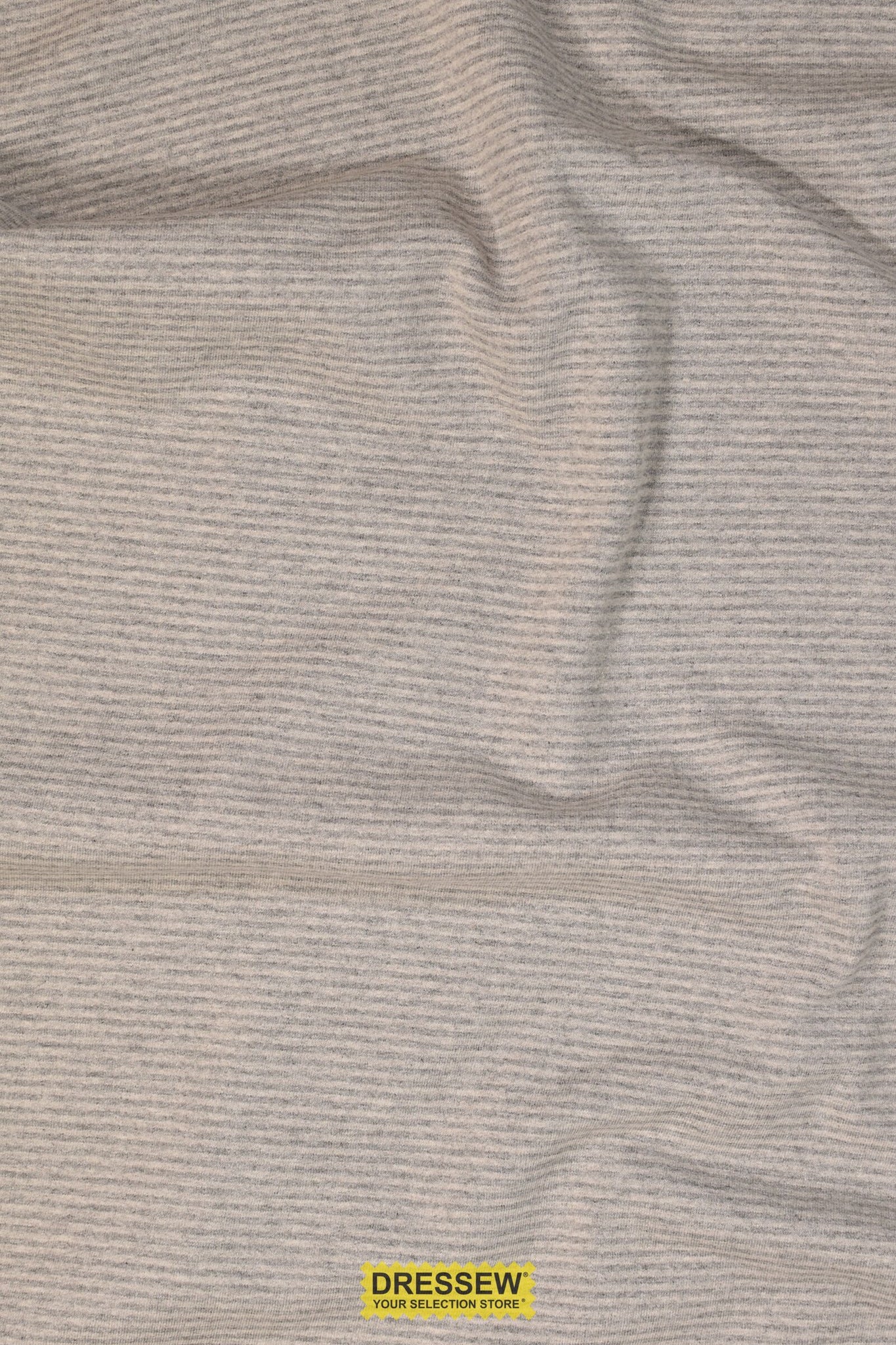 Stripe Jogging Fleece Grey Mix