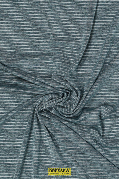 Stripe Lycra Deep Sea