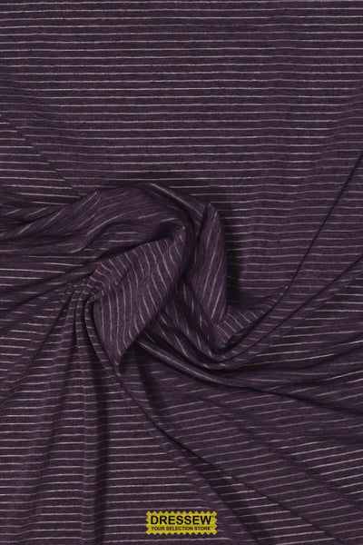 Stripe Lycra Grape