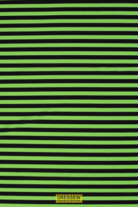 Stripe Lycra Lime / Black