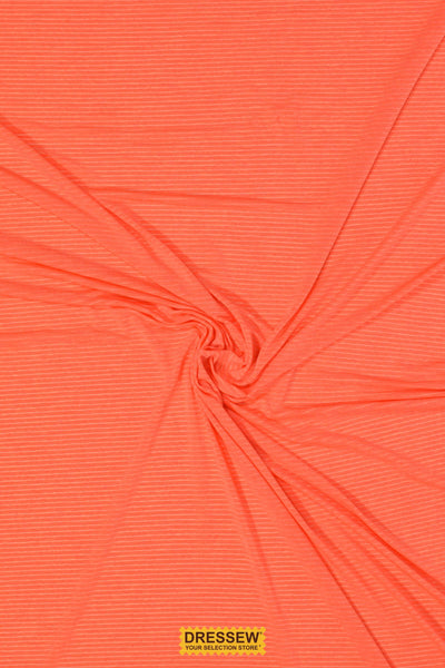 Stripe Lycra Orange