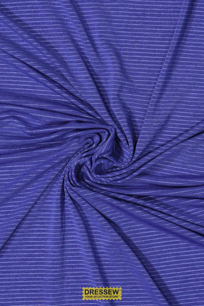 Stripe Lycra Royal