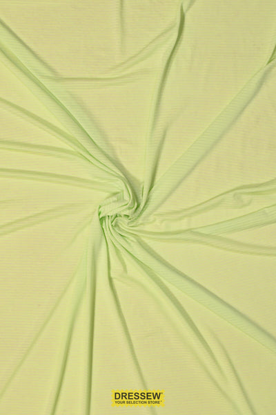 Stripe Lycra Spring Green