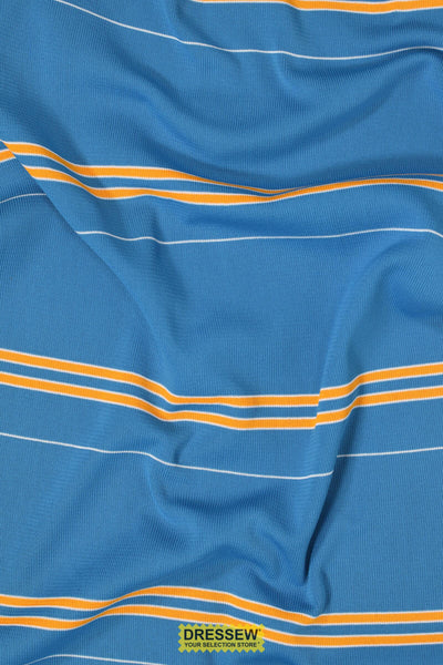 Stripe Ribbing Blue / Gold