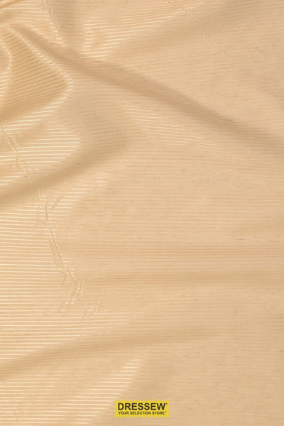 Stripe Semi-Sheer Drapery Champagne