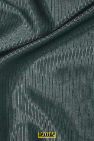 Stripe Semi-Sheer Home Decor Teal