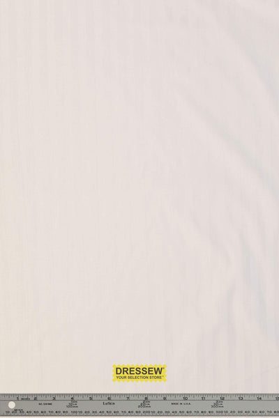 Stripe Sheeting White