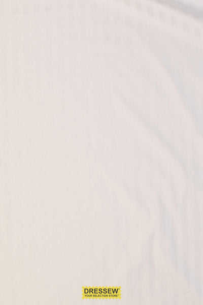 Stripe Sheeting White