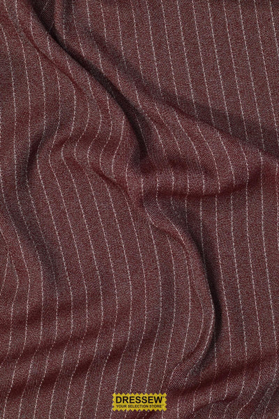 Stripe Suiting Ice Wine