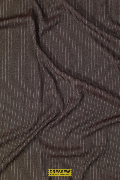 Stripe Suiting Milk Chocolate
