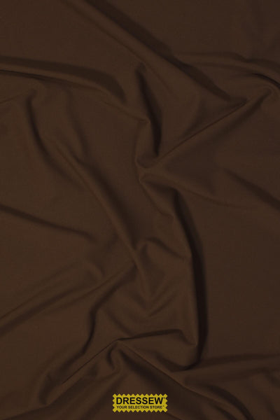 Sueded Back Nylon Lycra Chocolate