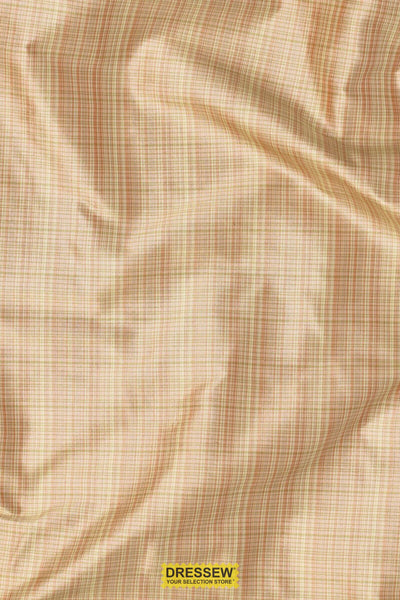Suffolk Silk Taffeta Striations Caramel