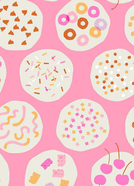 Sugar Cone Ice Cream Toppings By Kimberly Kight Of Ruby Star Society For Moda Flamingo