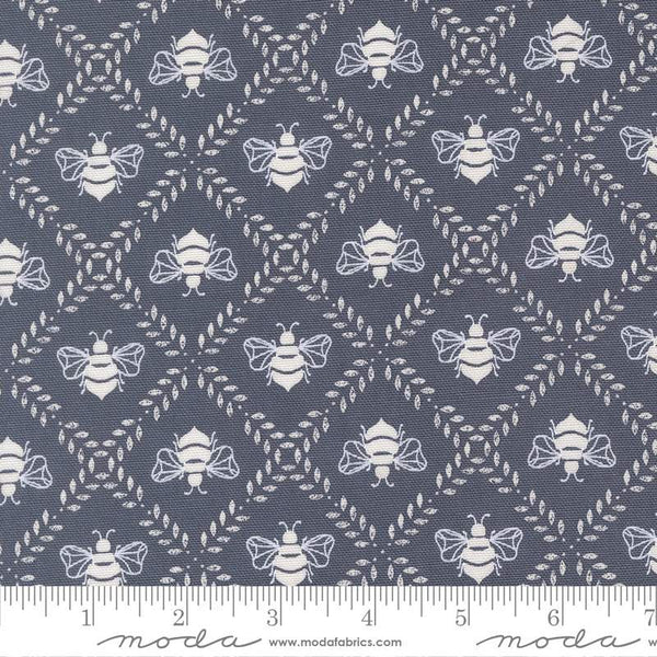 Sun Drenched Canvas Gathering Honey By Sweetfire Road For Moda Indigo