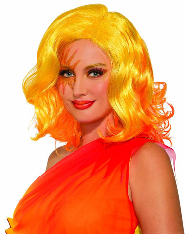 Sunburst Wig Orange / Yellow